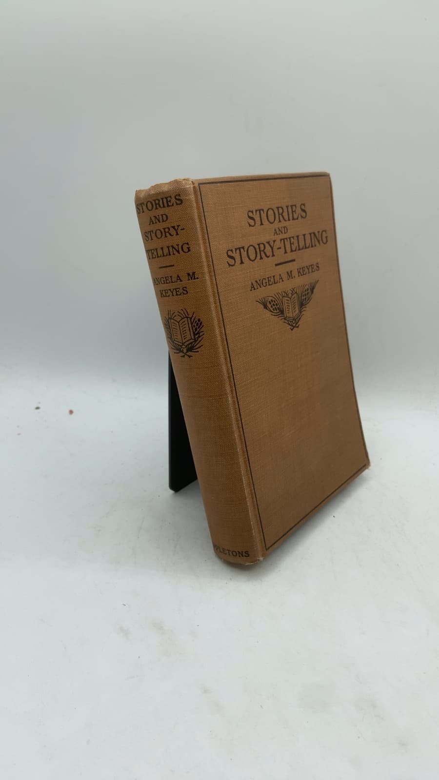 Stories and Story-Telling by Angela M. Keyes - front cover