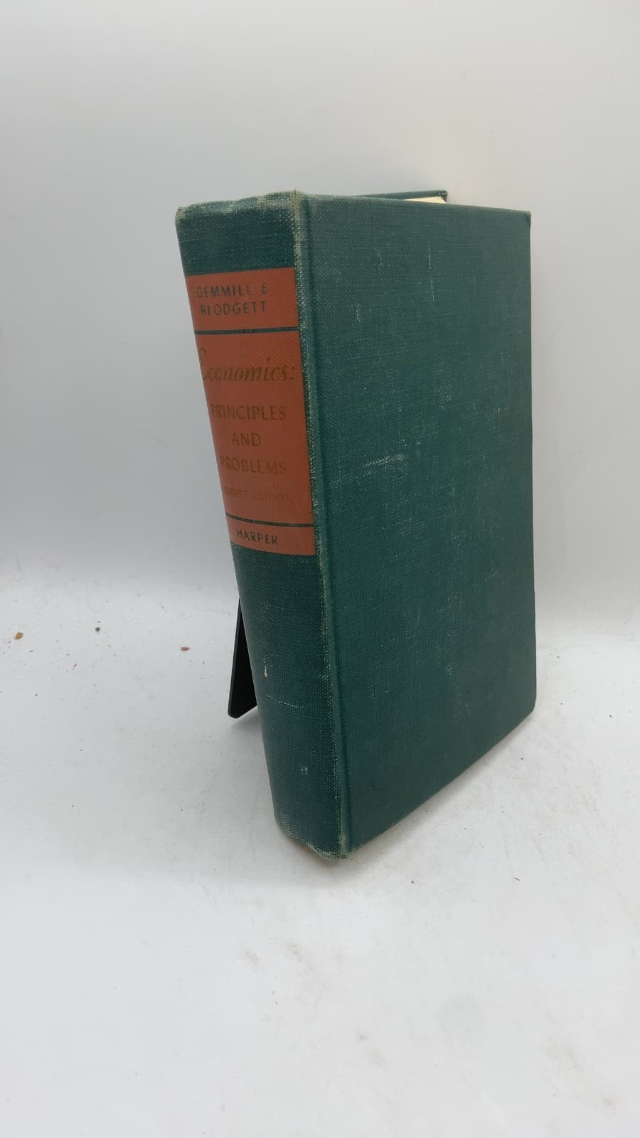 Economics: Principles and Problems, Revised Edition (Volume 1) by Paul F. Gemmill and Ralph H. Blodgett - front cover