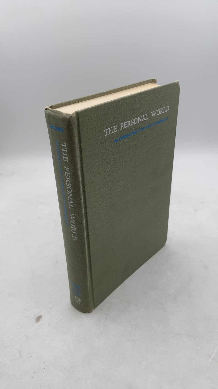 The Personal World: An Introduction to the Study of Personality
