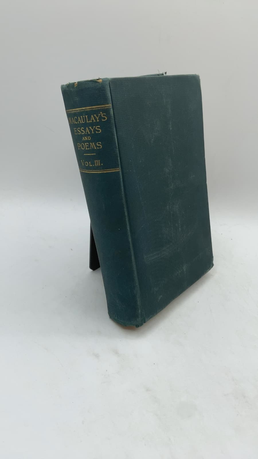 Critical, Historical, and Miscellaneous Essays and Poems, Volume III