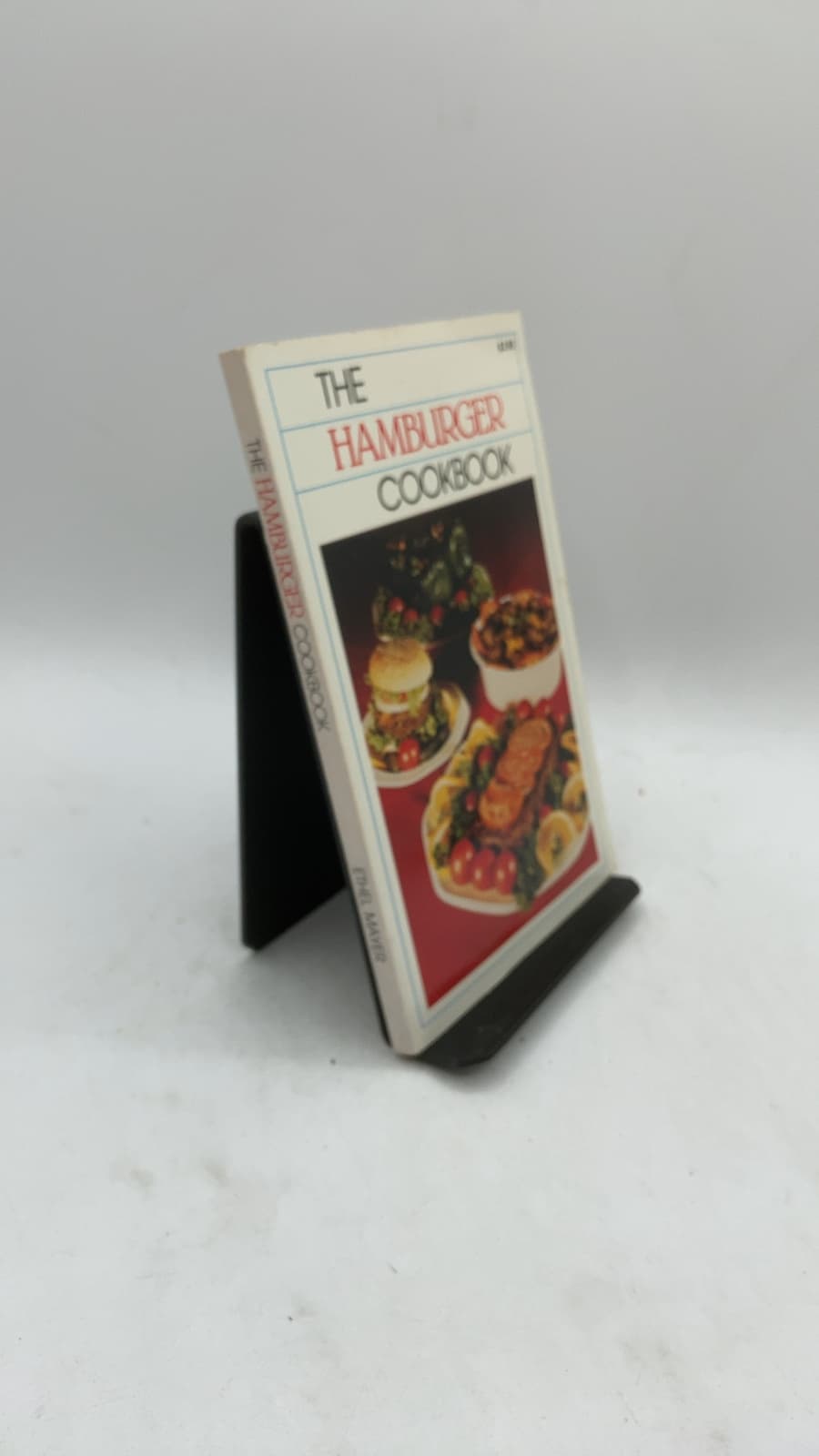 THE Hamburger Cookbook by Ethel Mayer - front cover