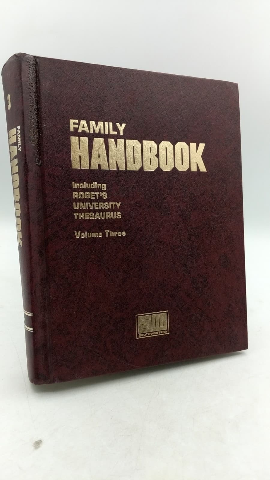 Family Handbook with Roget's University Thesaurus - front cover