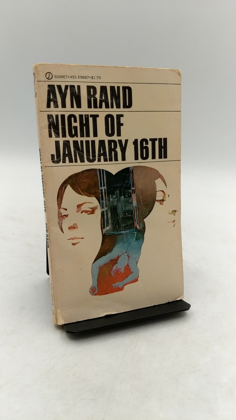 Night of January 16th by Ayn Rand - front cover