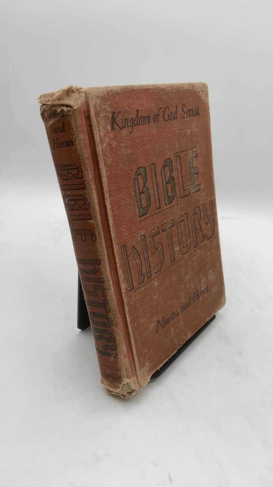 Bible History by William L. Newton and Ellamay Horan - front cover