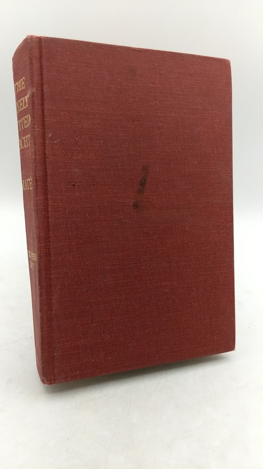 The Finely Fitted Yacht, Volume I: Interior by Ferenc Maté - front cover