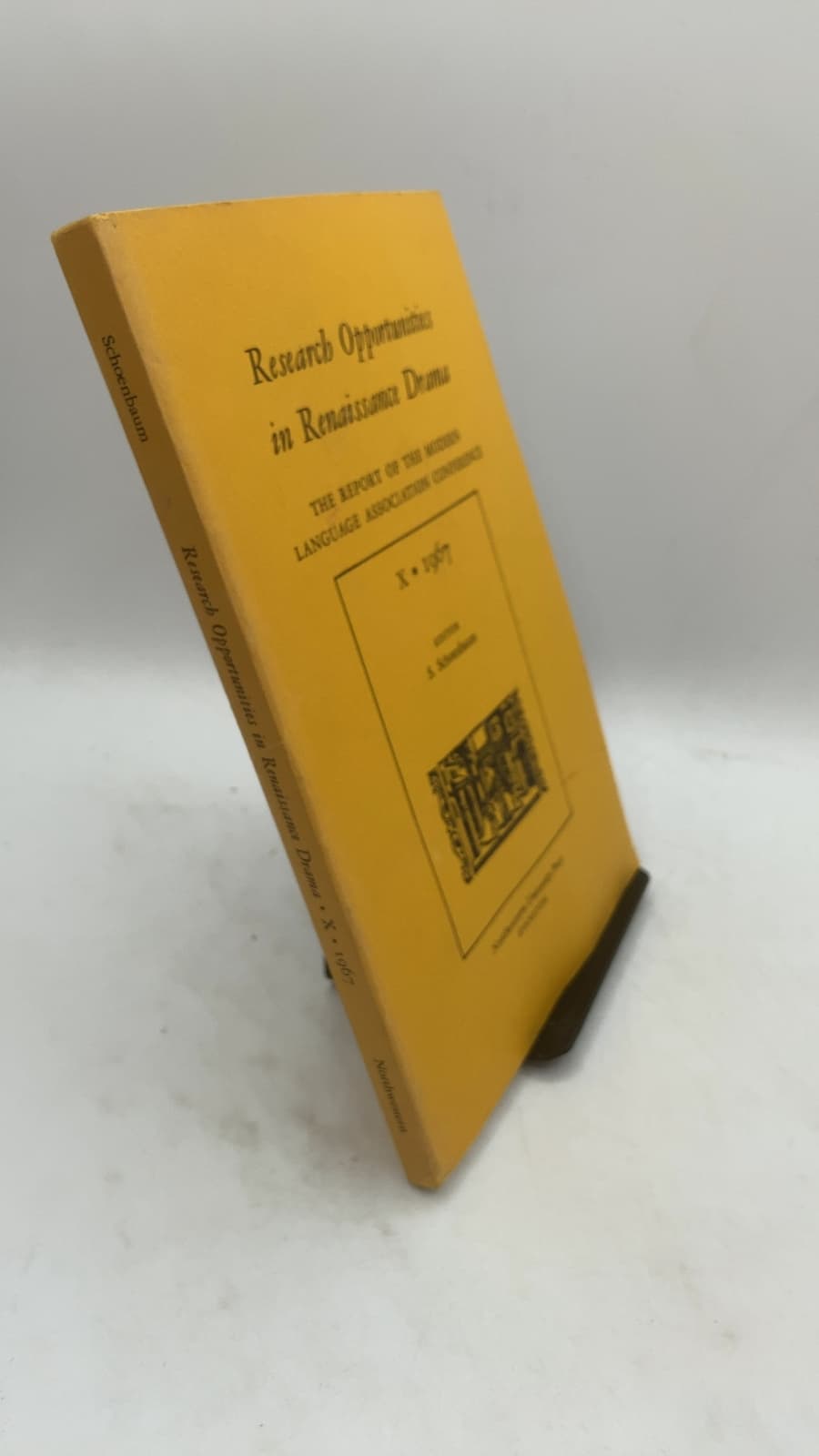 Research Opportunities in Renaissance Drama by S. Schoenbaum (Editor), Stanley J. Kahrl (Editor for Medieval Supplement) - front cover