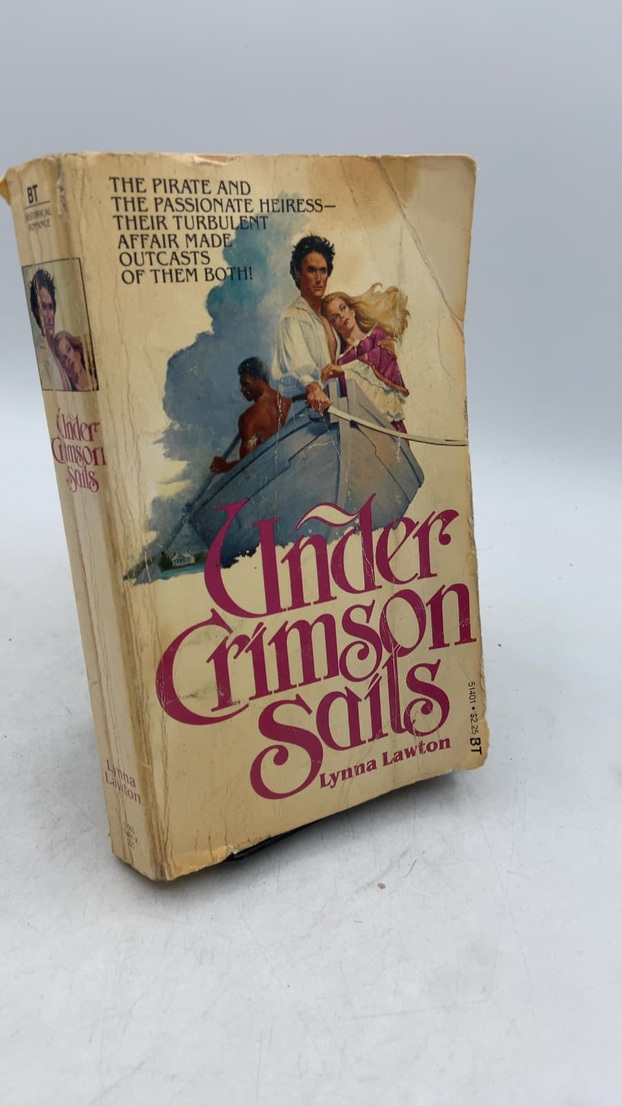 Under Crimson Sails by Lynna Lawton - front cover