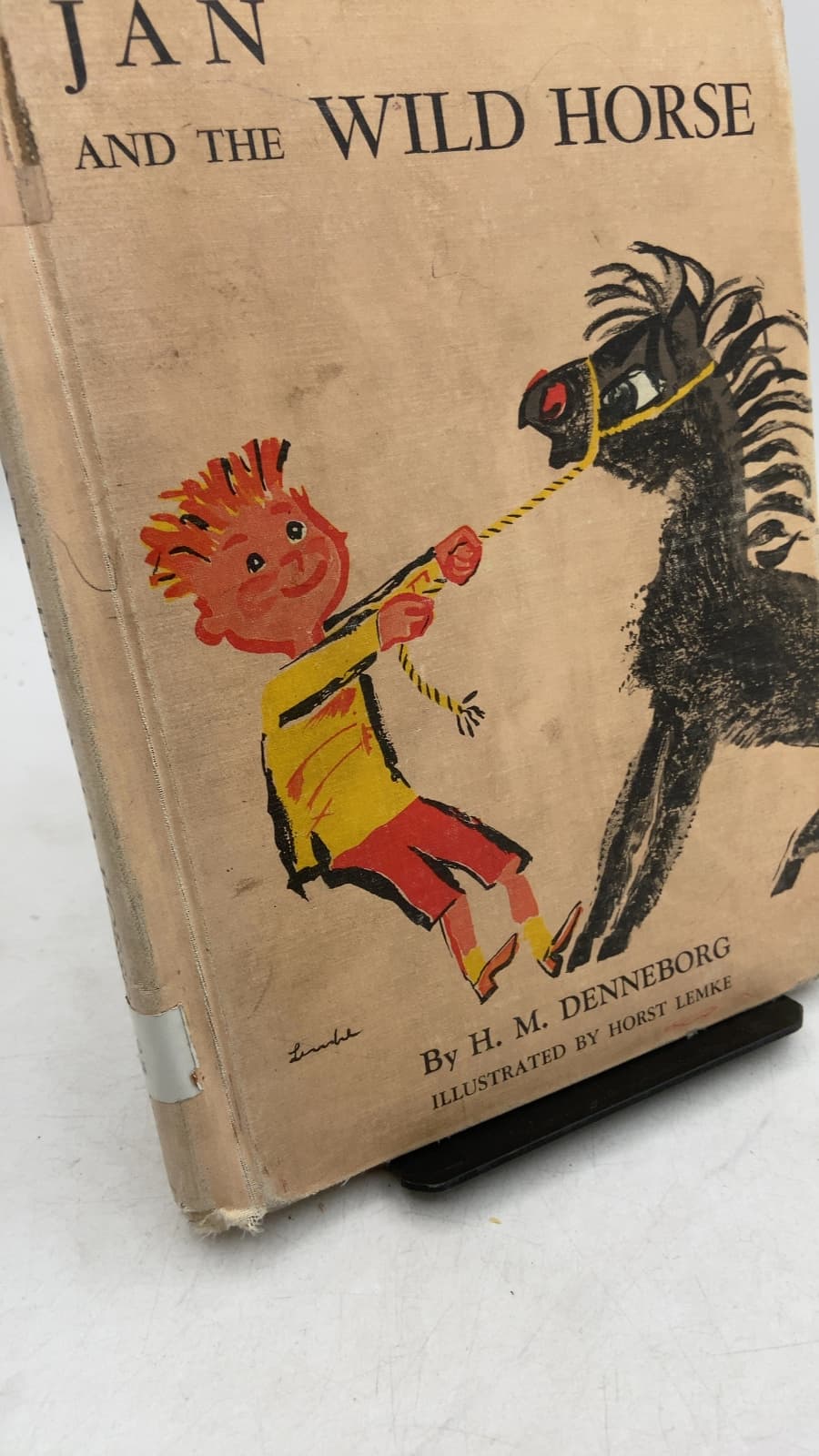 JAN AND THE Wild Horse by H. M. Denneborg - front cover