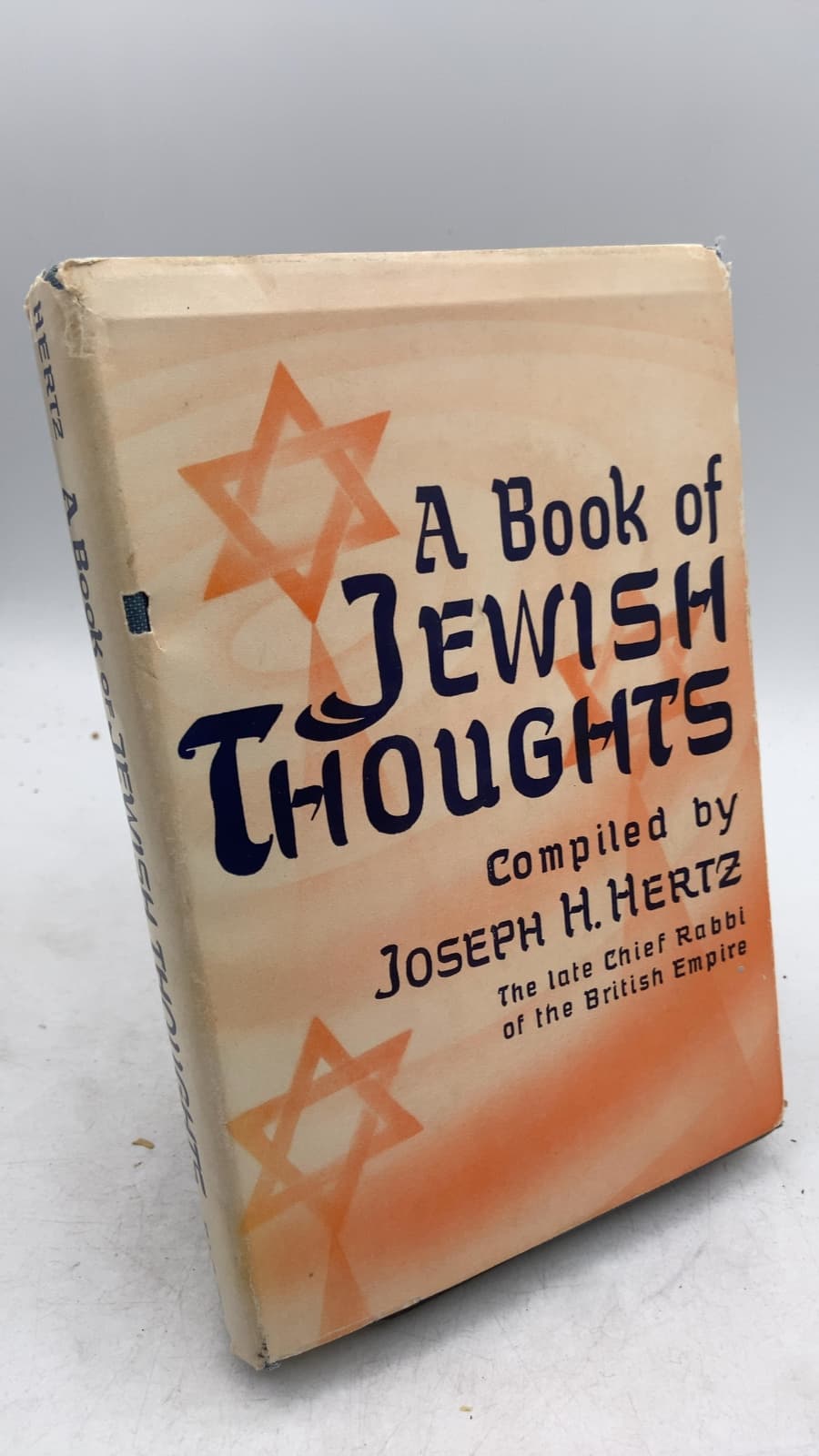 A Book of Jewish Thoughts by Joseph Herman Hertz - front cover