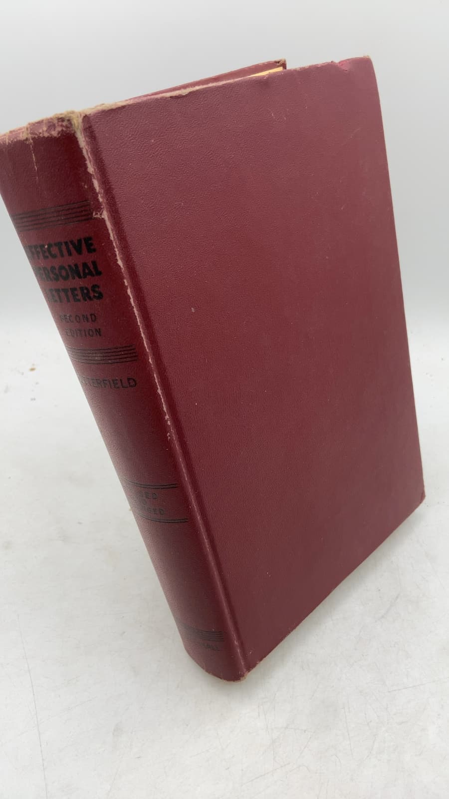Effective Personal Letters by William H. Butterfield - front cover
