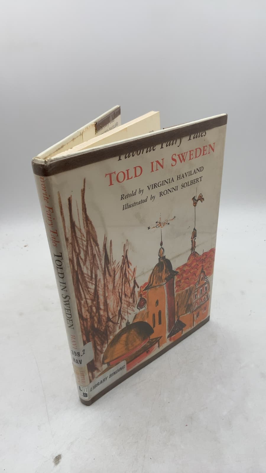 Told in Sweden by Virginia Haviland - front cover