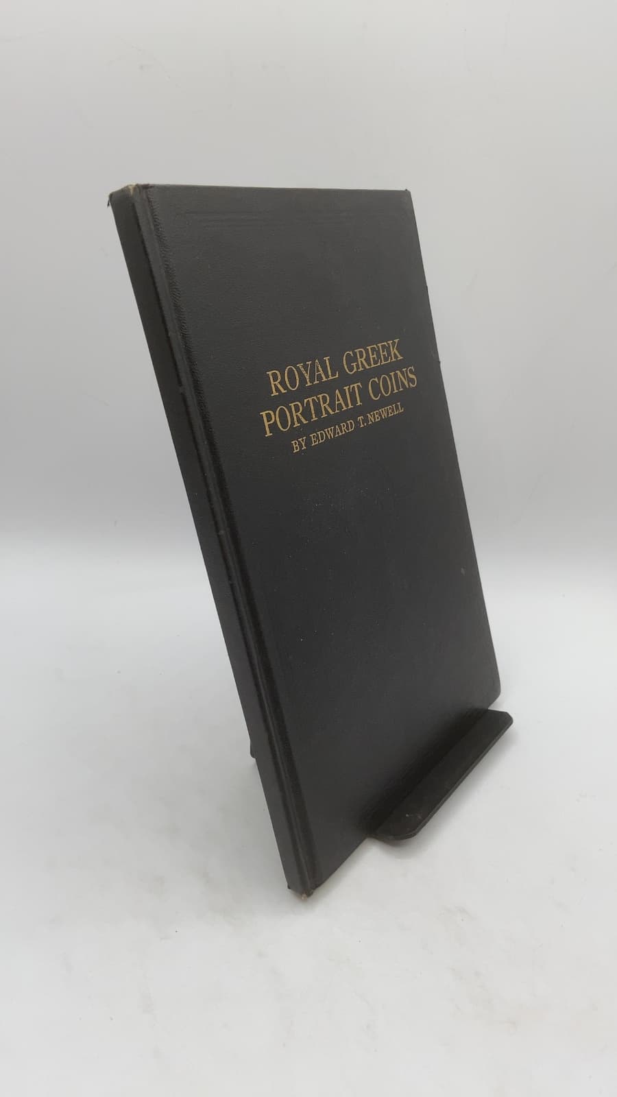 Royal Greek Portrait Coins by Edward T. Newell - front cover