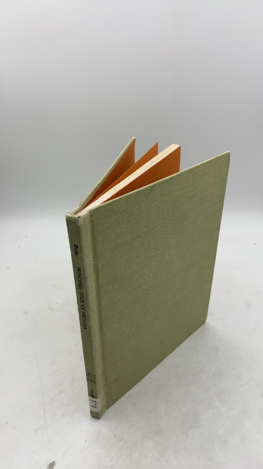 Printing: Tool OF Freedom by Elizabeth Dean - front cover