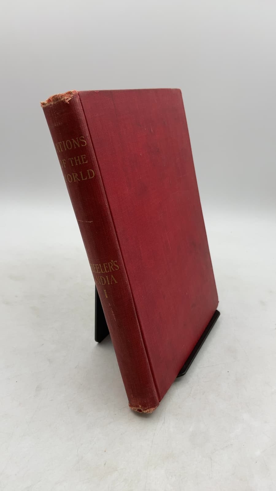 India and the Frontier States of Afghanistan, Nipal and Burma by J. Talboys Wheeler - front cover