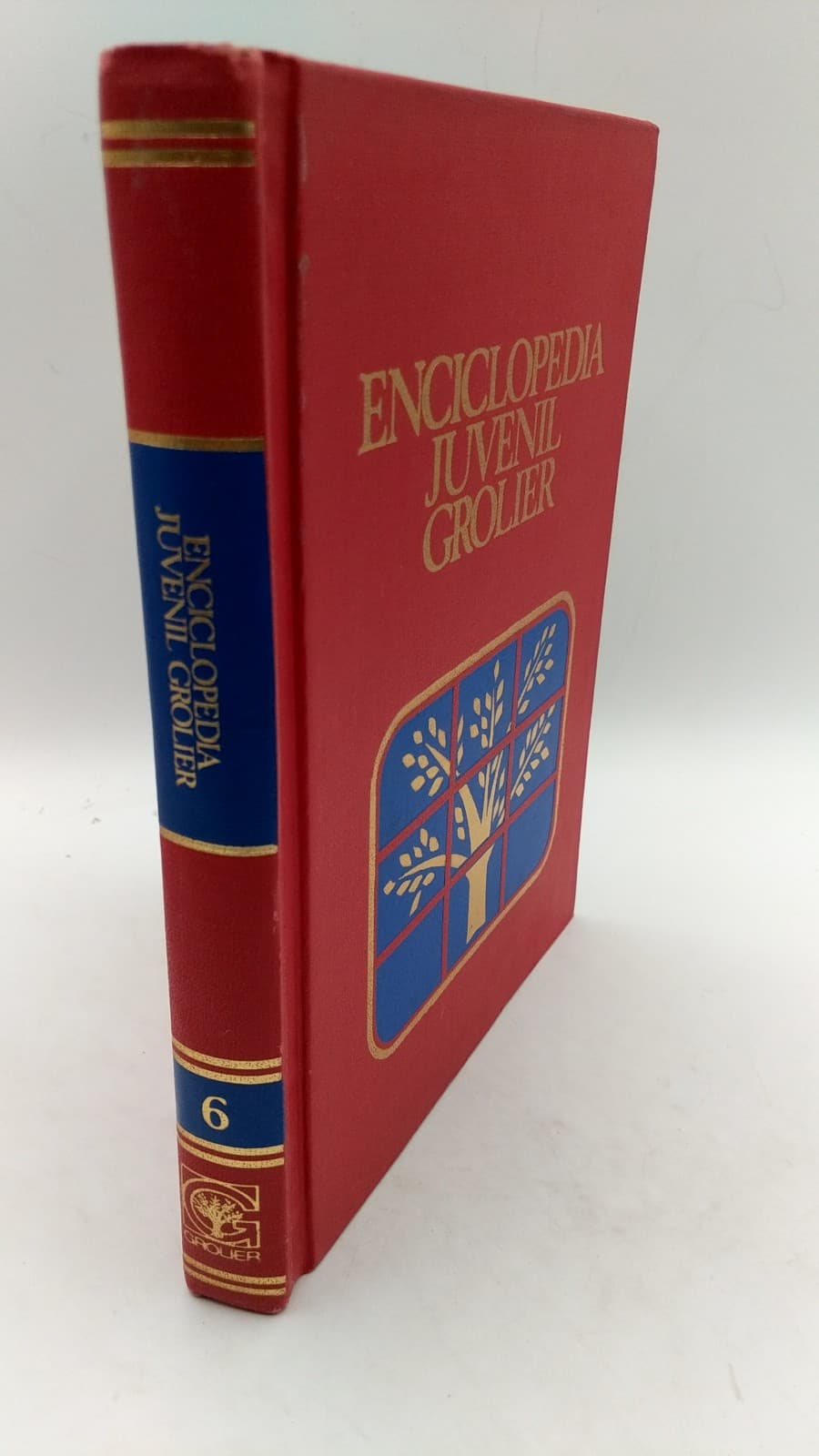 Enciclopedia Juvenil Grolier by William E. Shapiro, Arnold E. Desser, Franklin N. Sayles, Michael F. Hill - front cover