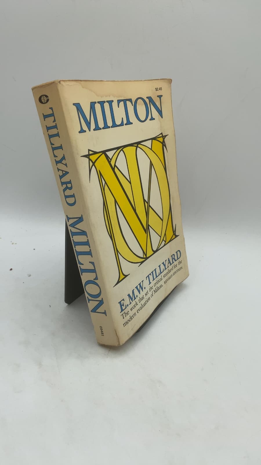 Milton by E. M. W. Tillyard - front cover