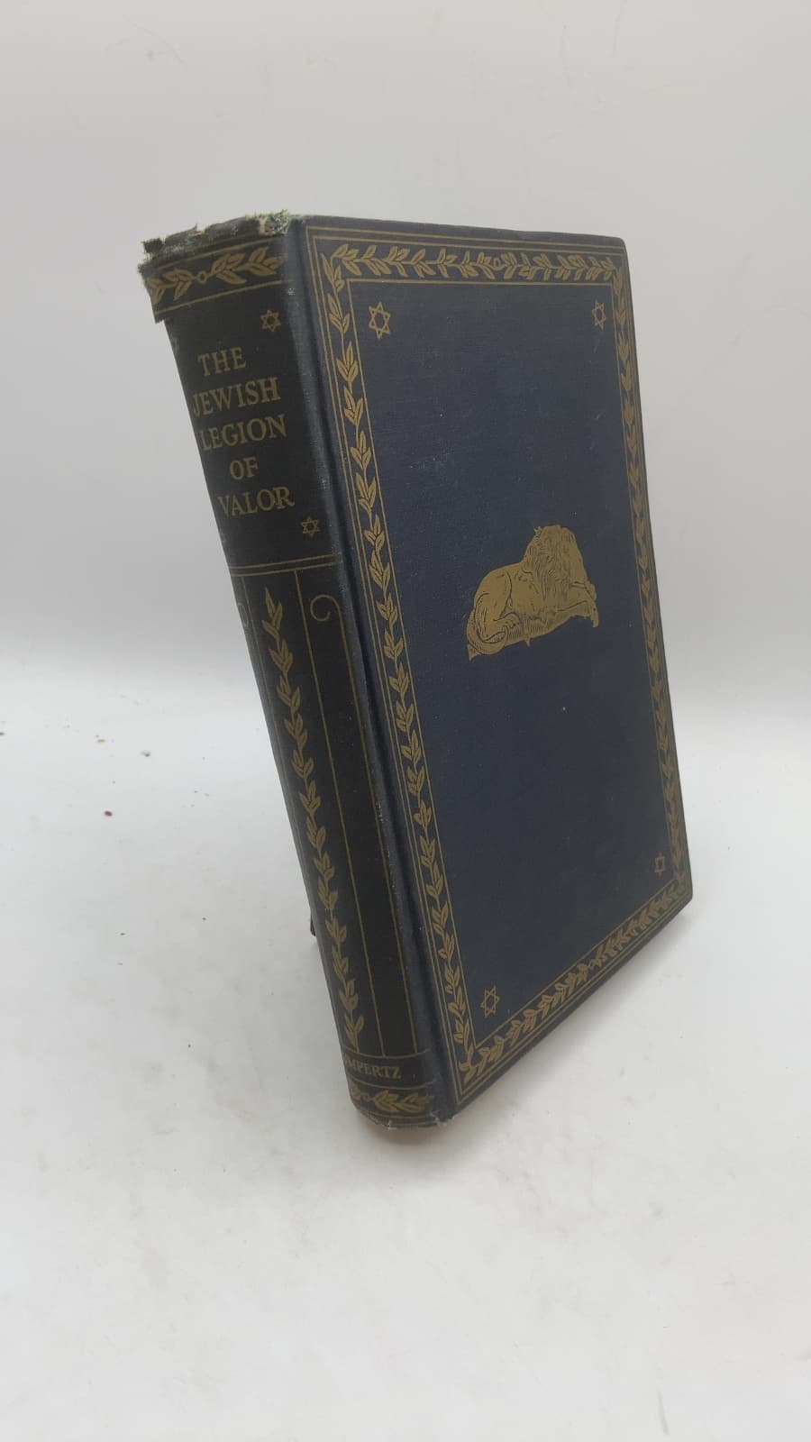 THE Jewish Legion OF Valor by Captain Sydney G. Gumpertz - front cover