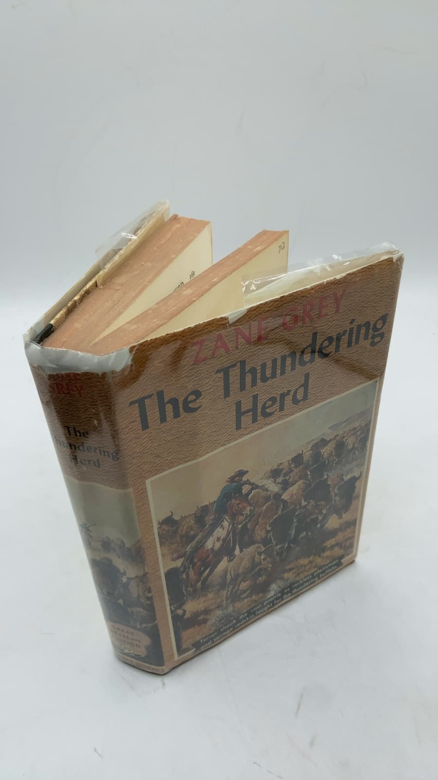 The Thundering Herd by Zane Grey - front cover