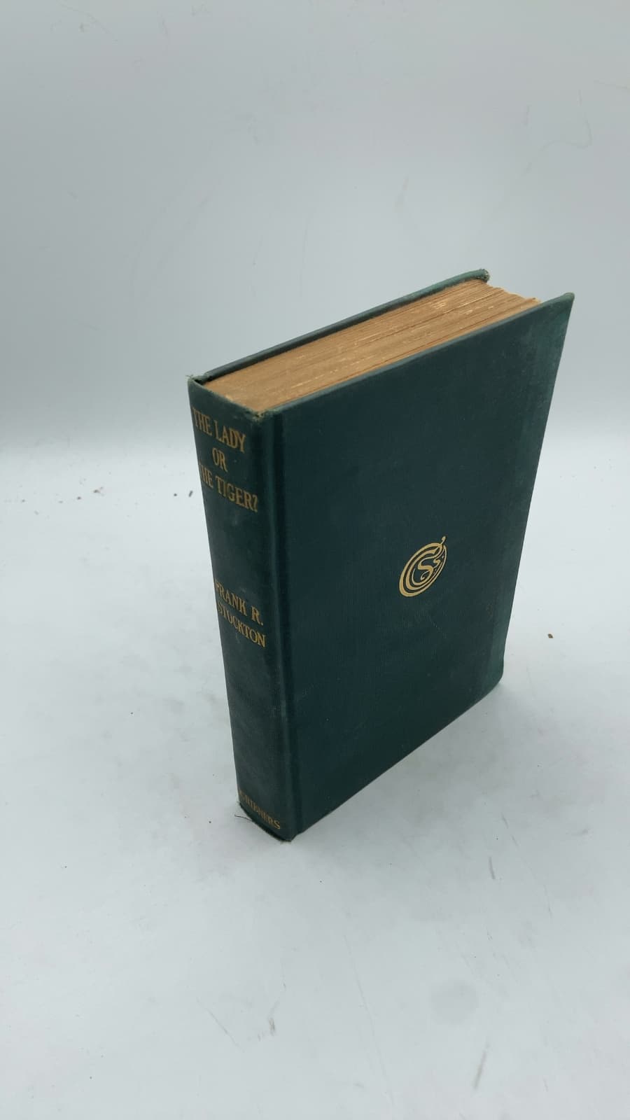 THE Lady OR THE Tiger AND Other Stories by Frank R. Stockton - front cover