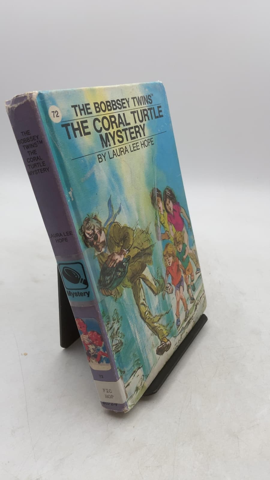 The Bobbsey Twins: The Coral Turtle Mystery by Laura Lee Hope - front cover