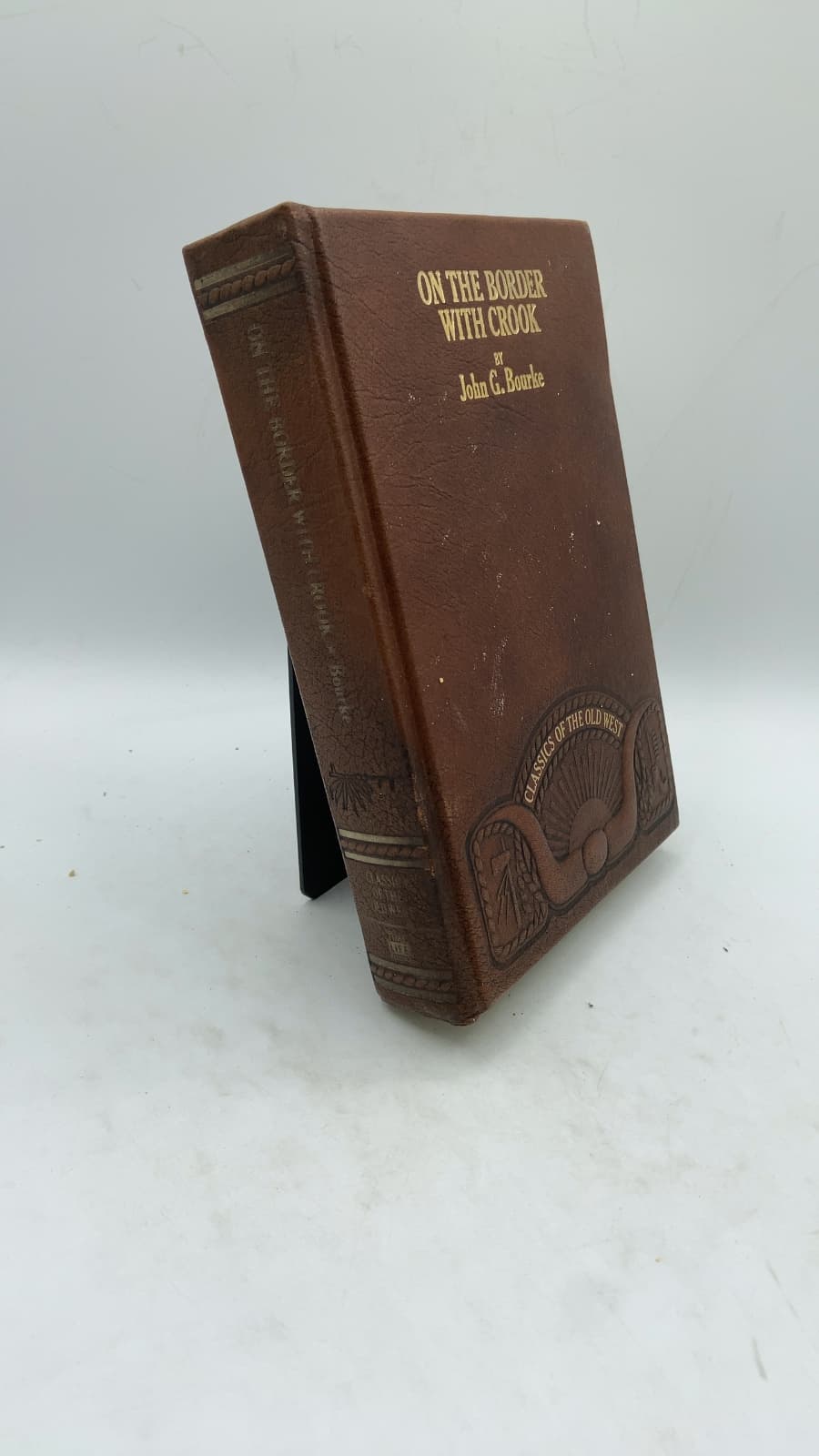 ON THE Border With Crook by John G. Bourke - front cover