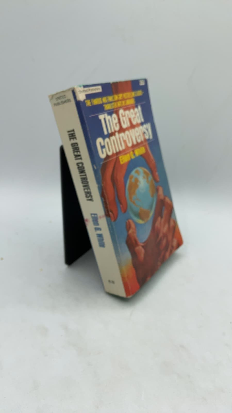 The Great Controversy Between Christ and Satan by Ellen G. White - front cover