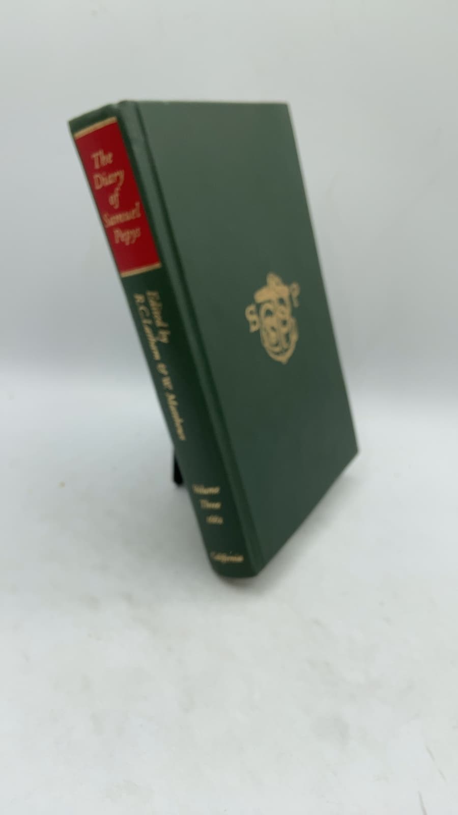 The Diary of Samuel Pepys, Volume III: 1662 by Samuel Pepys (Edited by Robert Latham and William Matthews) - front cover
