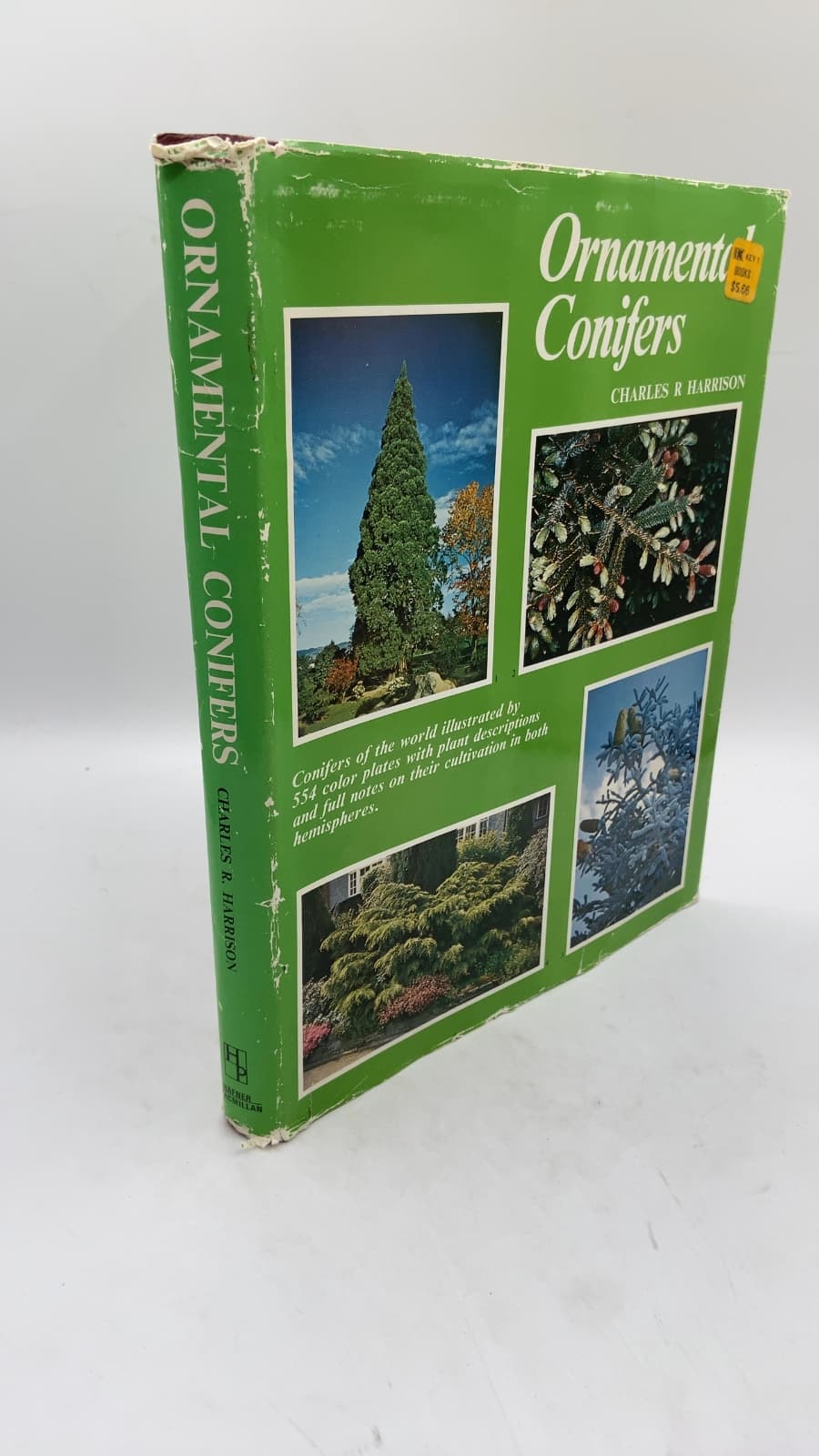 Ornamental Conifers by Charles R. Harrison - front cover