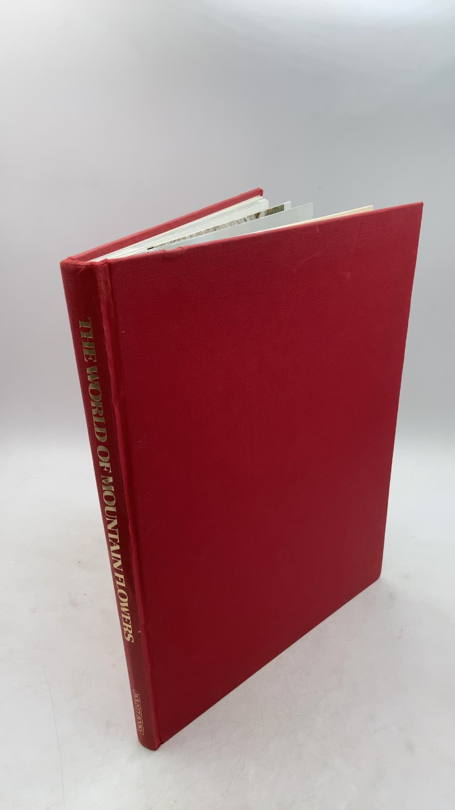 The World of Mountain Flowers by Uberto Tosco - front cover