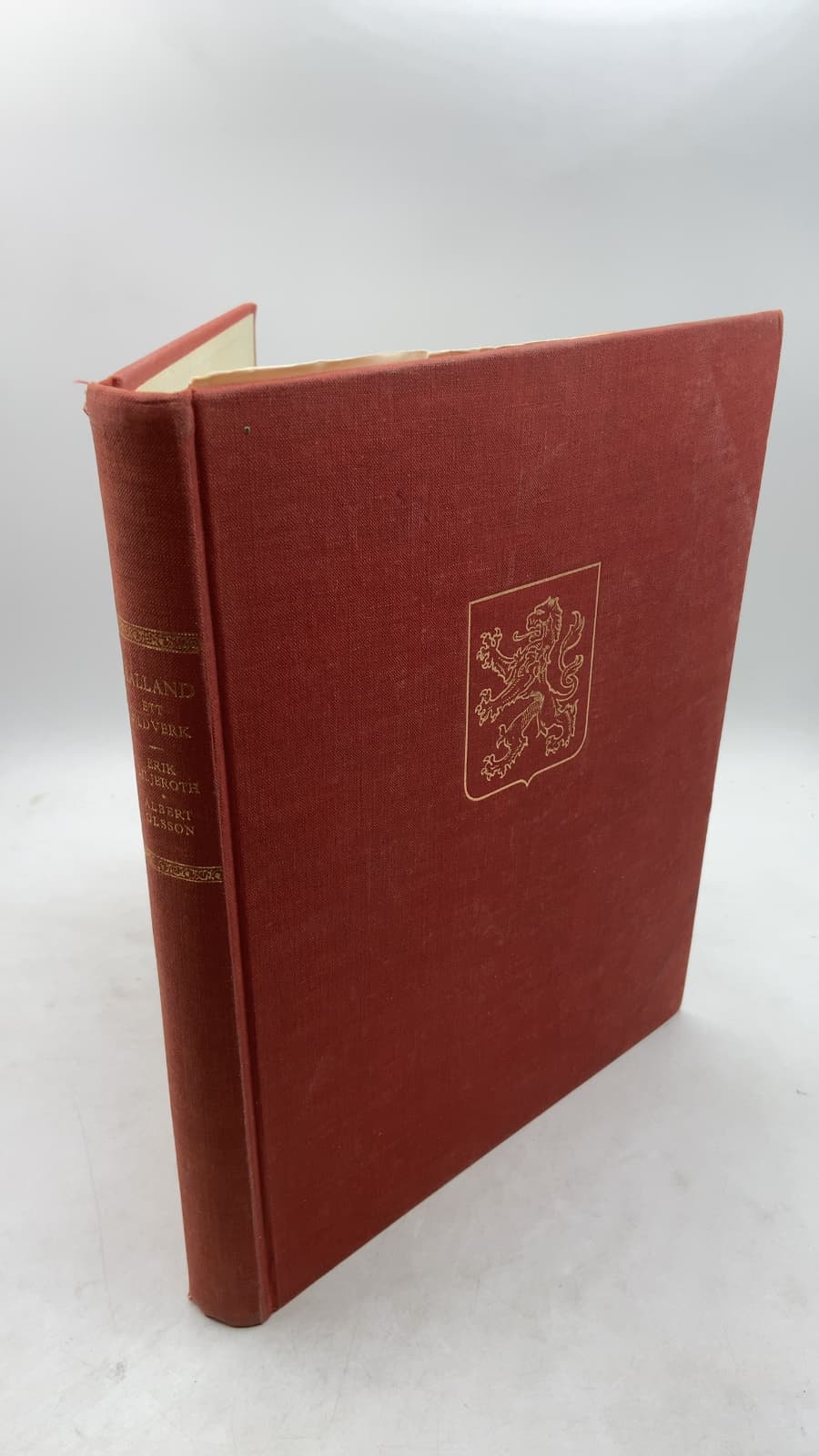 Halland: Ett Bildverk by Erik Liljeroth, Albert Olsson - front cover