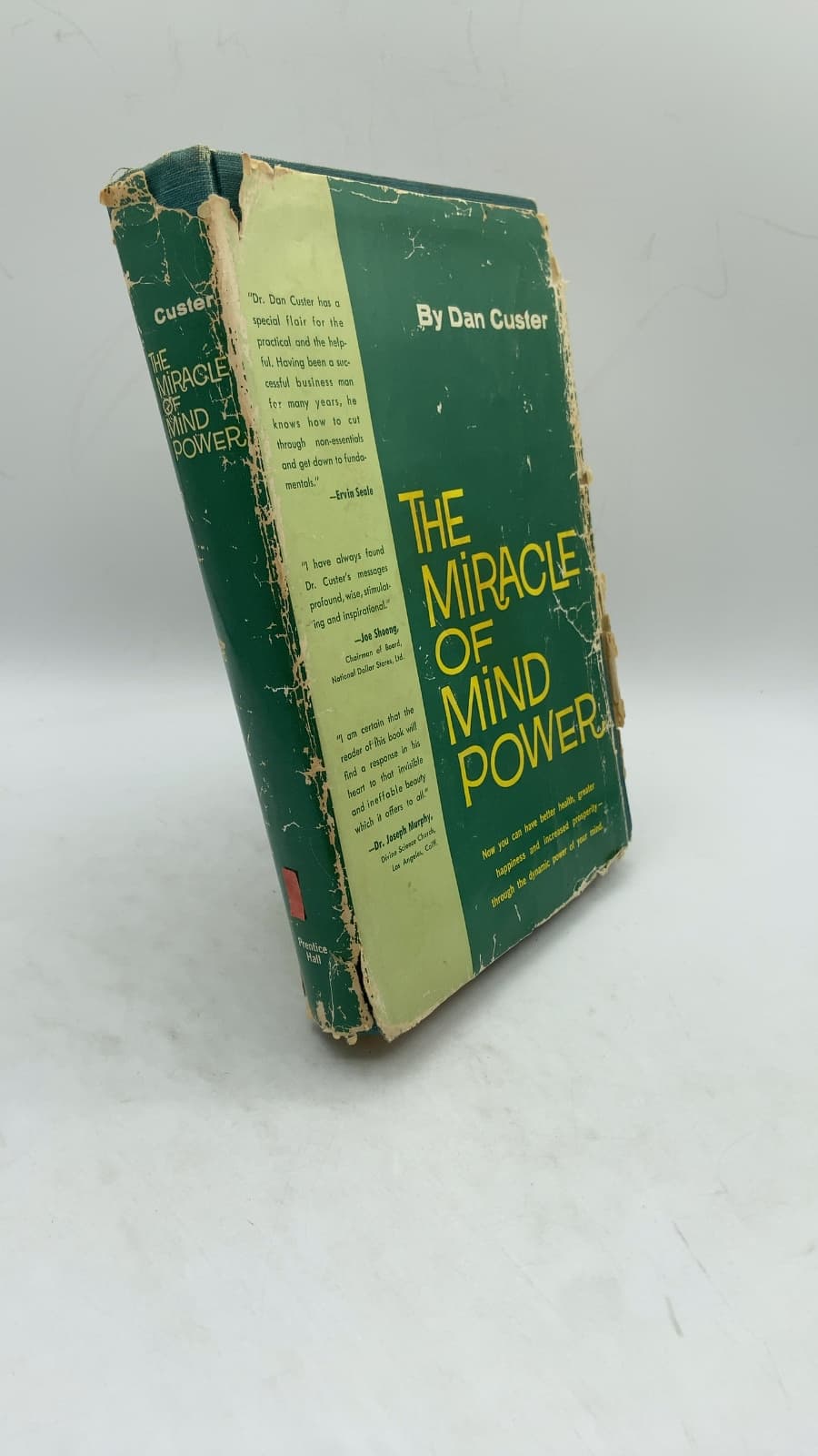 THE Miracle OF Mind Power by Dan Custer - front cover