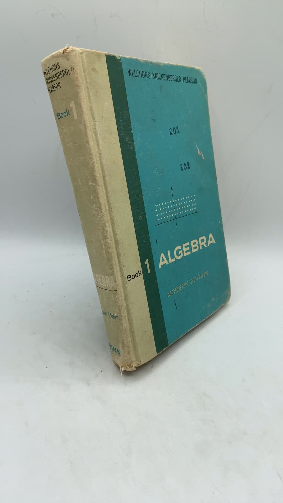 Algebra Book One: Modern Edition by A. M. Welchons, W. R. Krickenberger, and Helen R. Pearson - front cover