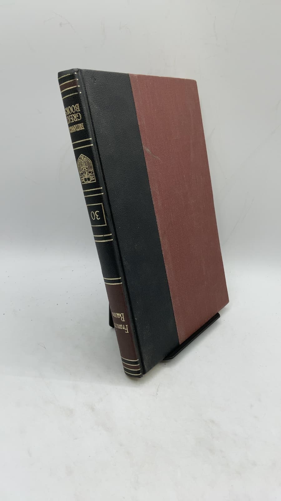 Great Books of the Western World, Vol. 30: Francis Bacon by Francis Bacon - front cover