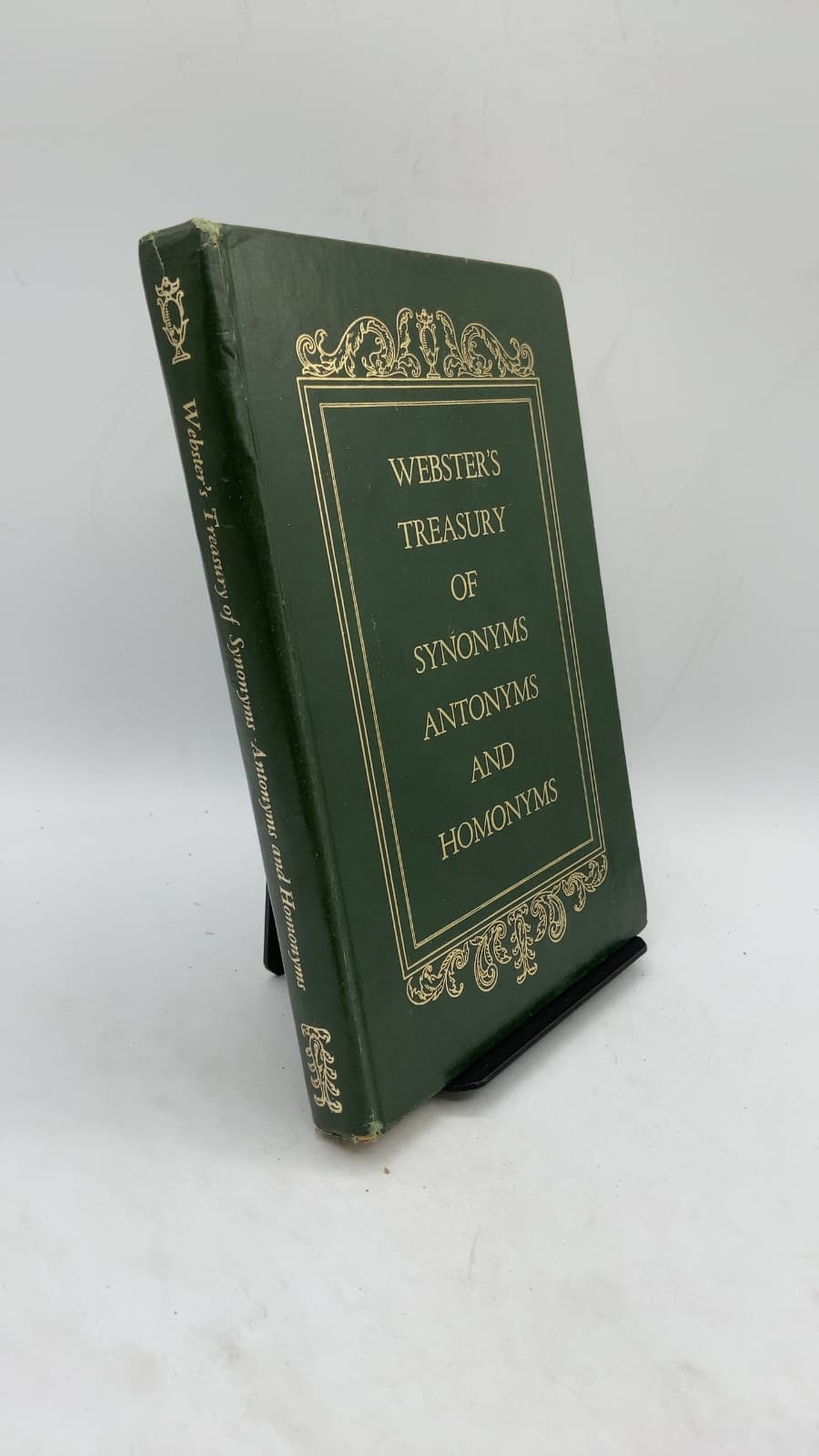 Webster's Treasury OF Synonyms Antonyms AND Homonyms - front cover