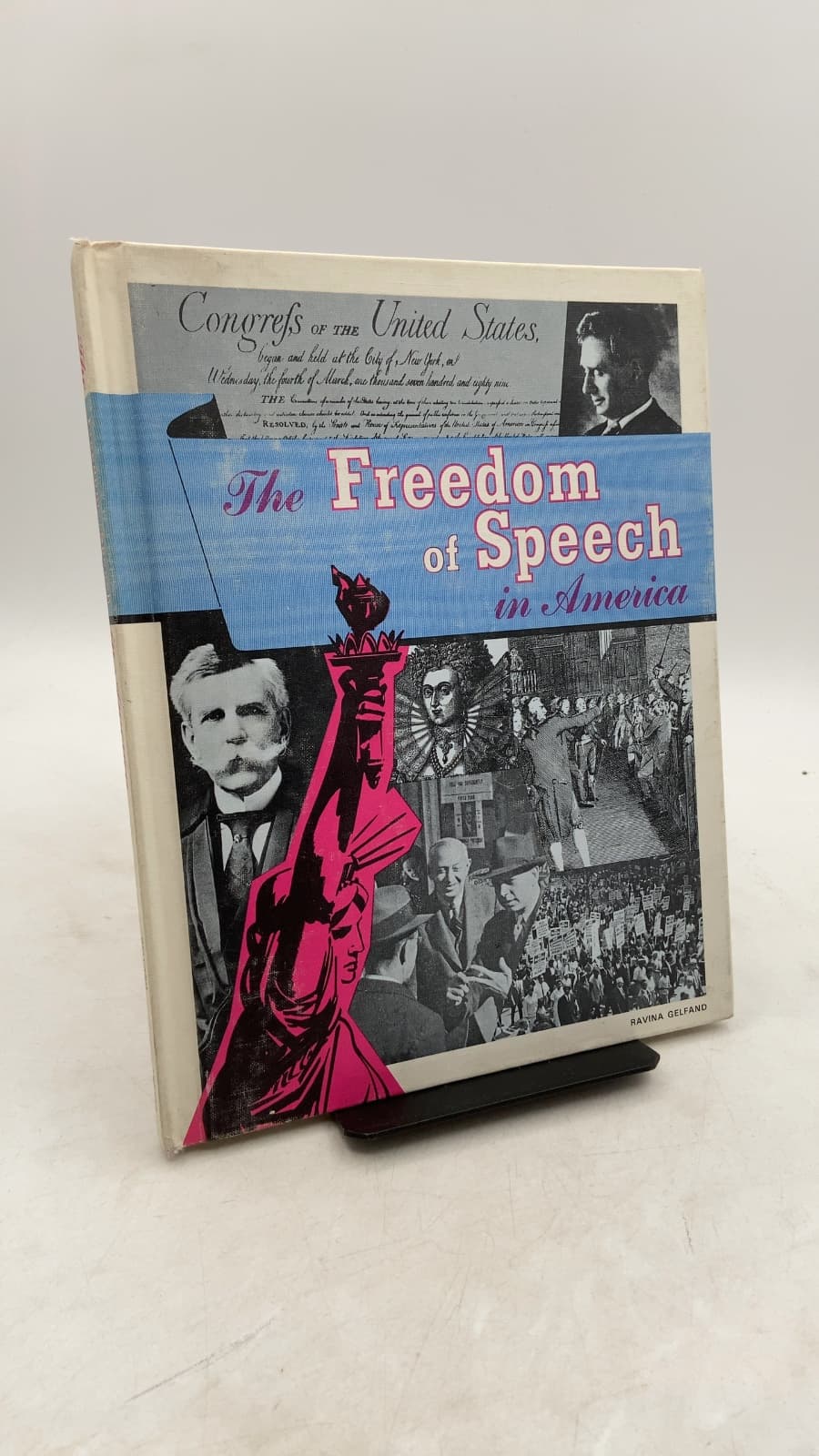 The Freedom of Speech in America by Ravina Gelfand - front cover