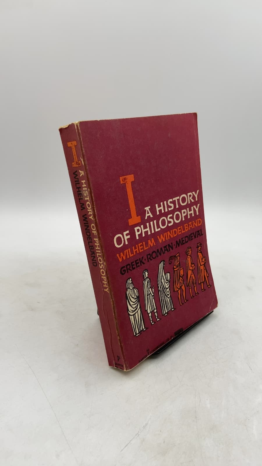 A History of Philosophy: Volume I: Greek, Roman, and Medieval by Wilhelm Windelband - front cover