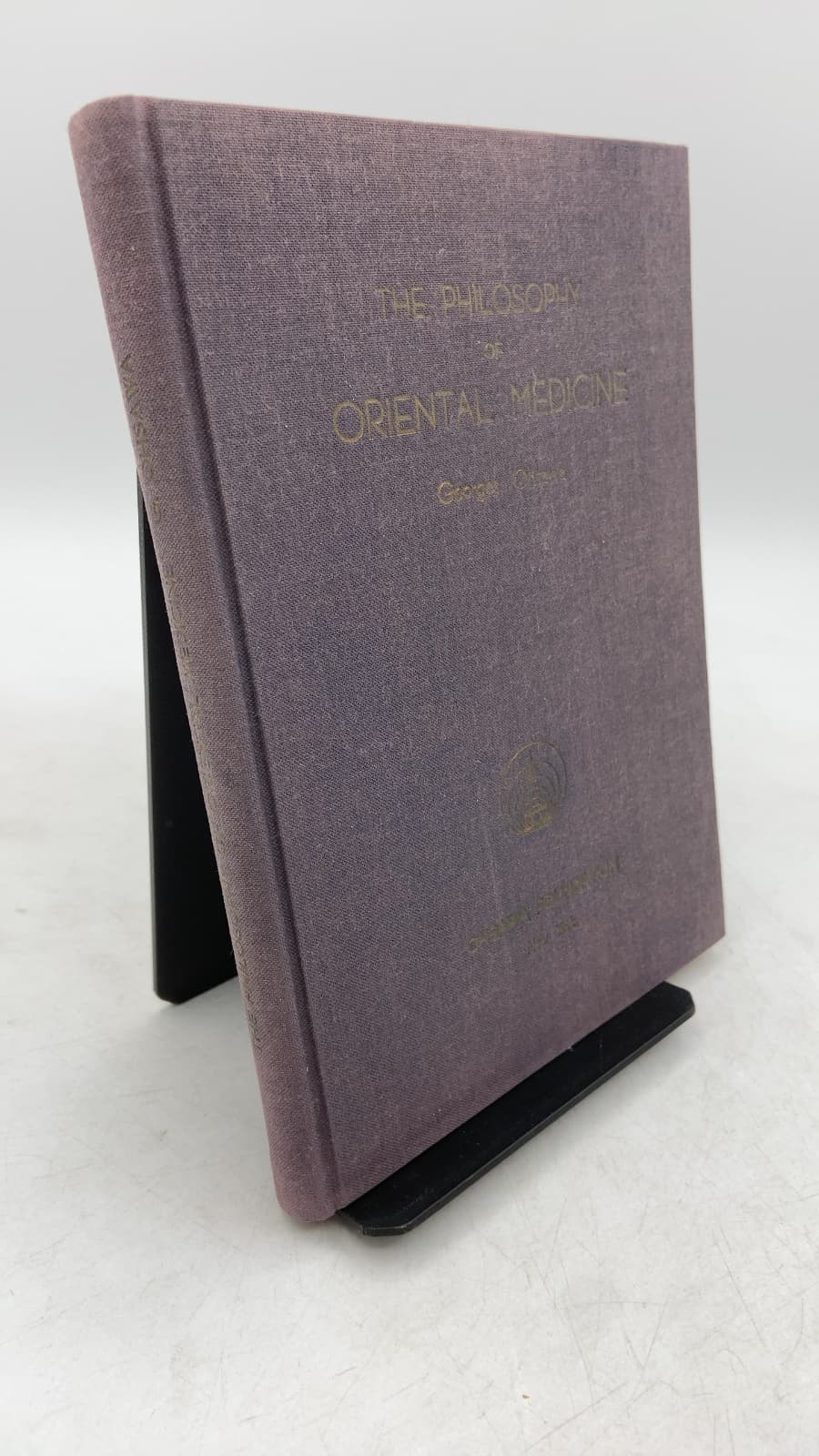 The Philosophy of Oriental Medicine (The Book of Judgment) by Georges Ohsawa - front cover