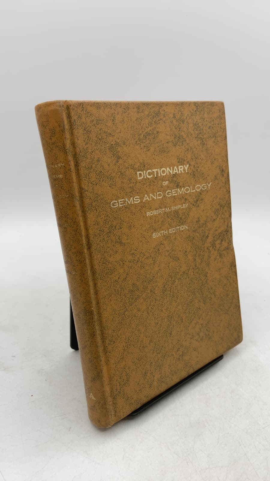 Dictionary of Gems and Gemology by Robert M. Shipley - front cover