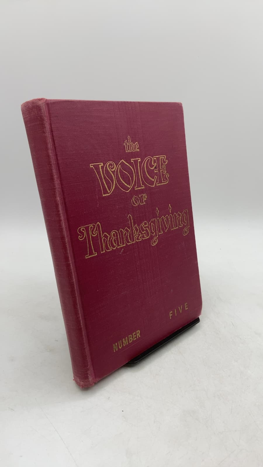 The Voice of Thanksgiving Number Five by The Moody Bible Institute of Chicago - front cover
