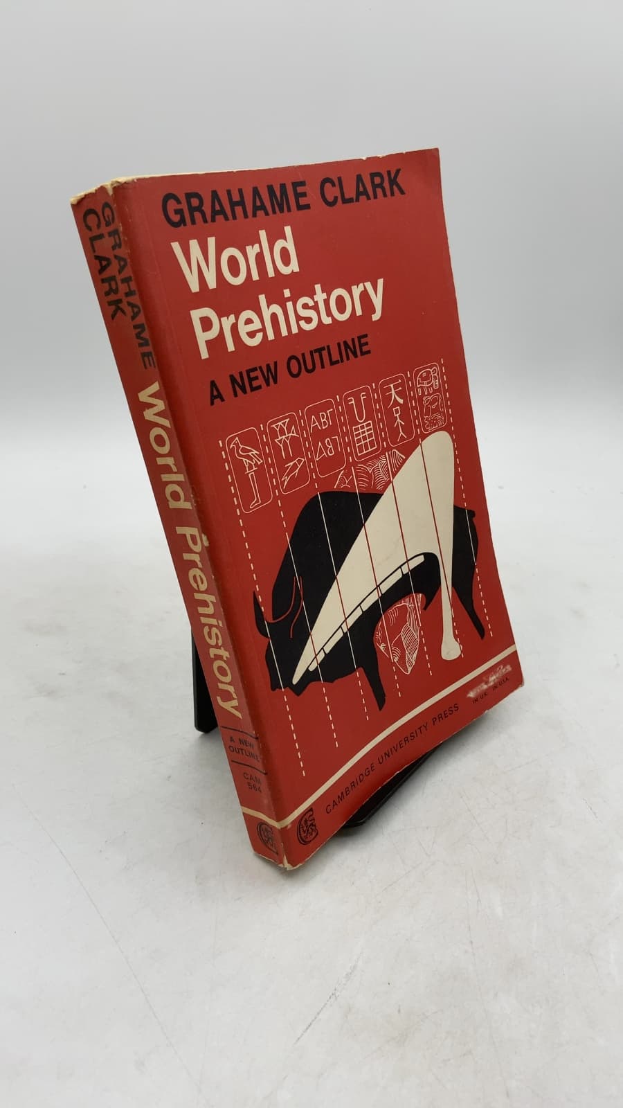 World Prehistory: A New Outline by Grahame Clark - front cover