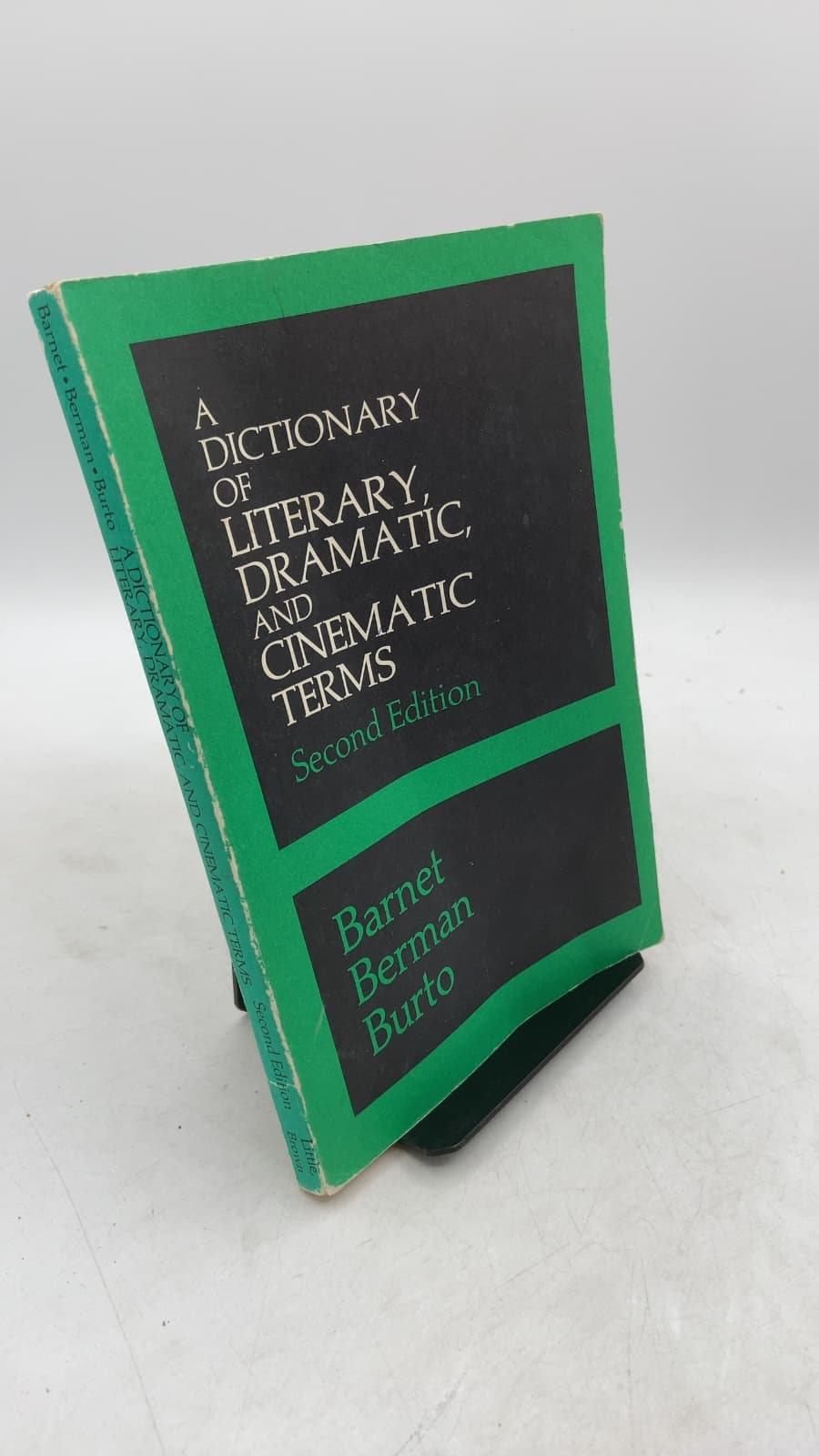 A Dictionary of Literary, Dramatic, and Cinematic Terms by Sylvan Barnet, Morton Berman, William Burto - front cover