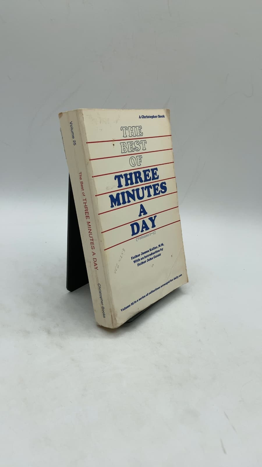 The Best of Three Minutes a Day by Father James Keller, M.M. - front cover