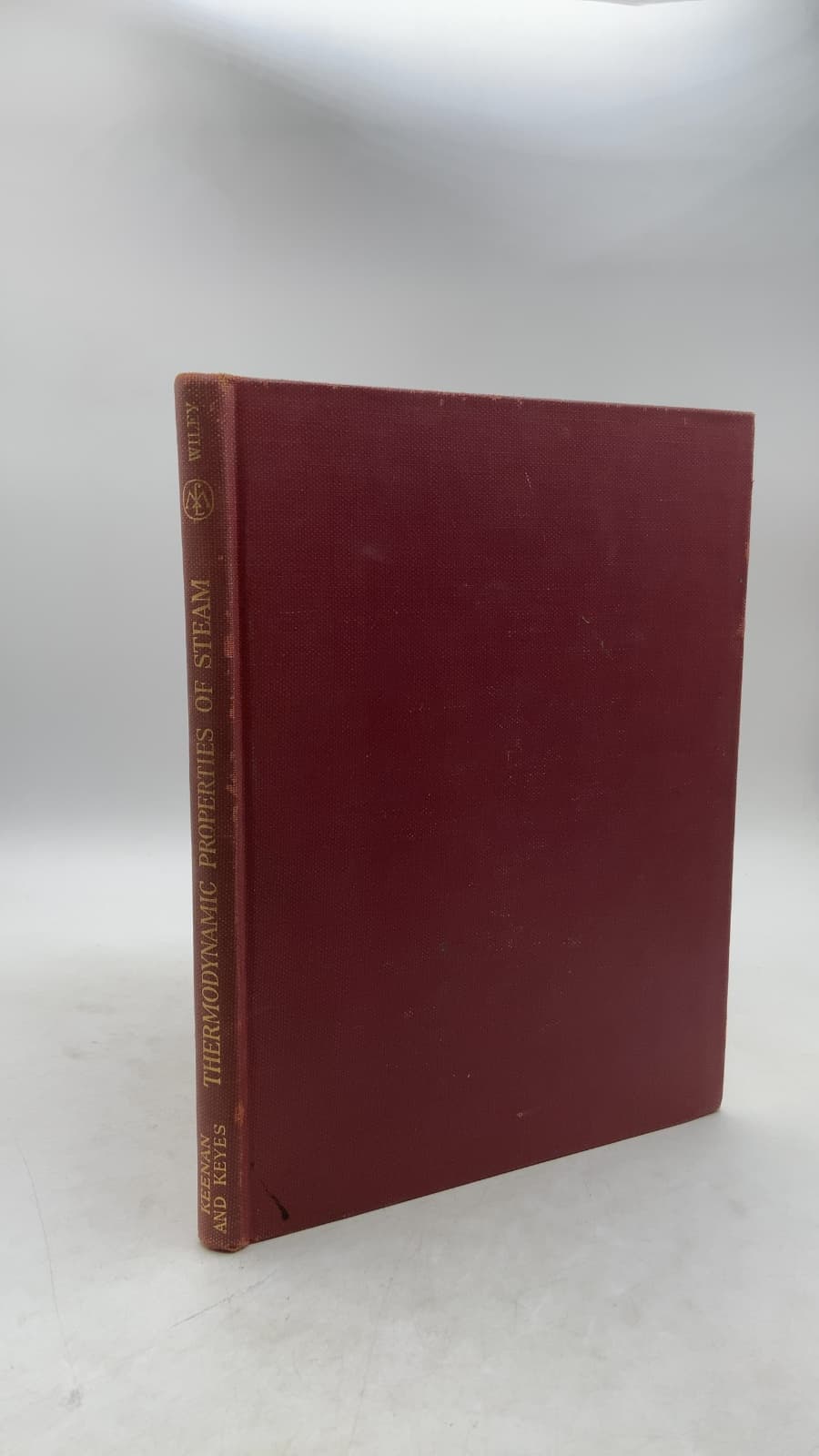 Thermodynamic Properties of Steam Including Data for the Liquid and Solid Phases by Joseph H. Keenan and Frederick G. Keyes - front cover