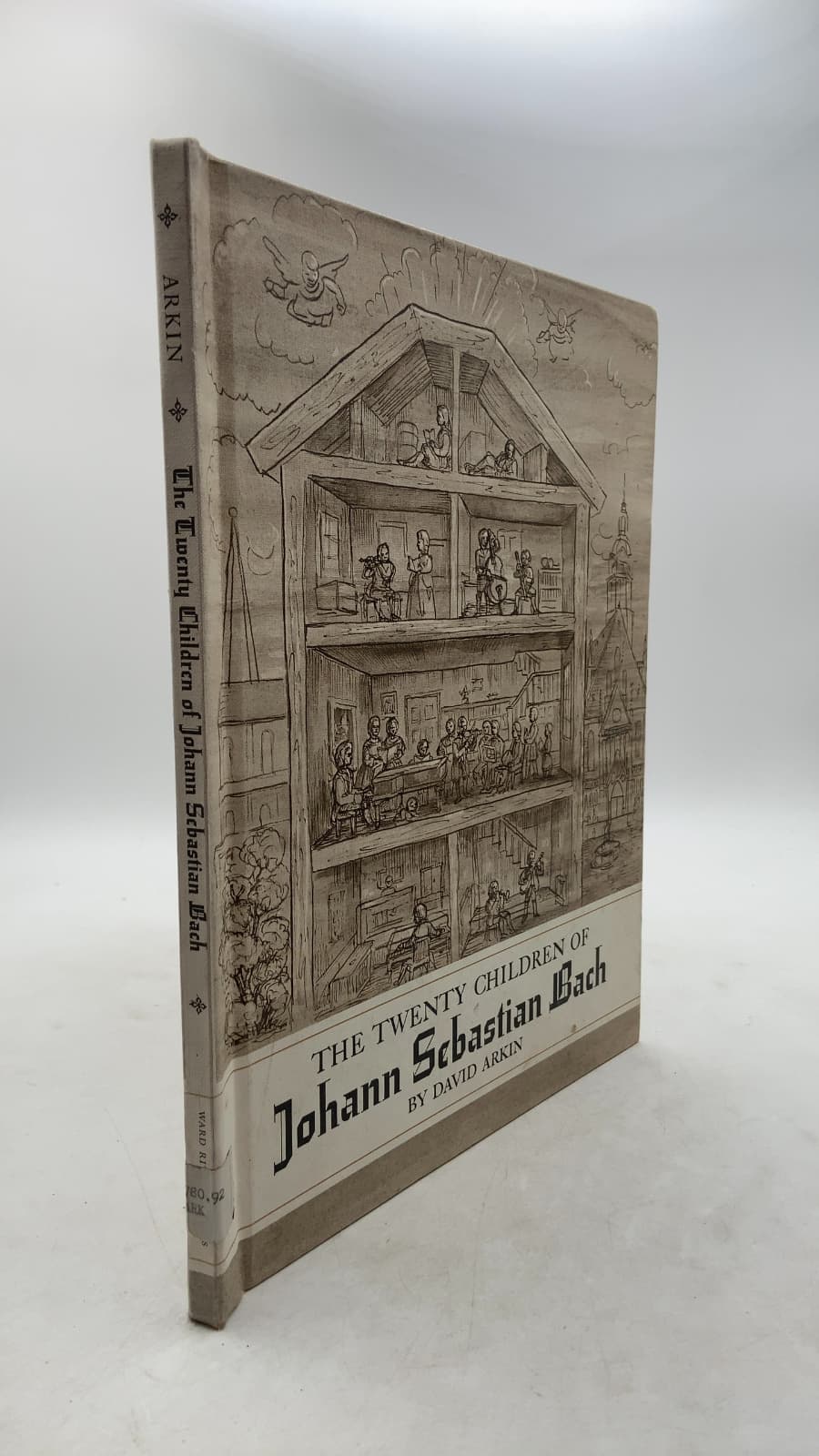 The Twenty Children of Johann Sebastian Bach by David Arkin - front cover