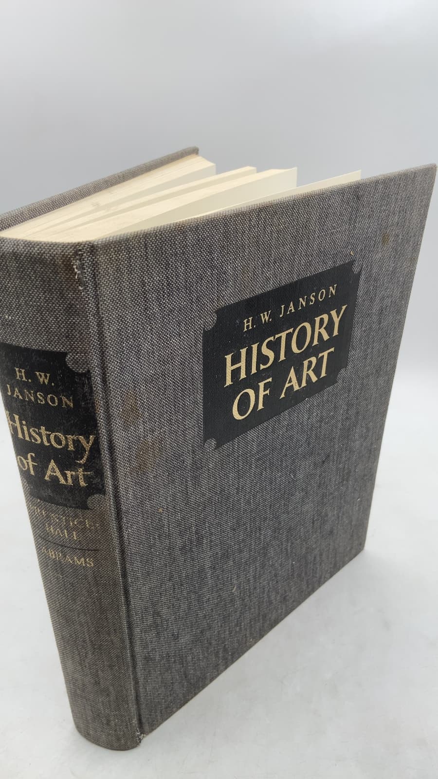 History of Art: A Survey of the Major Visual Arts from the Dawn of History to the Present Day by H. W. Janson with Dora Jane Janson - front cover
