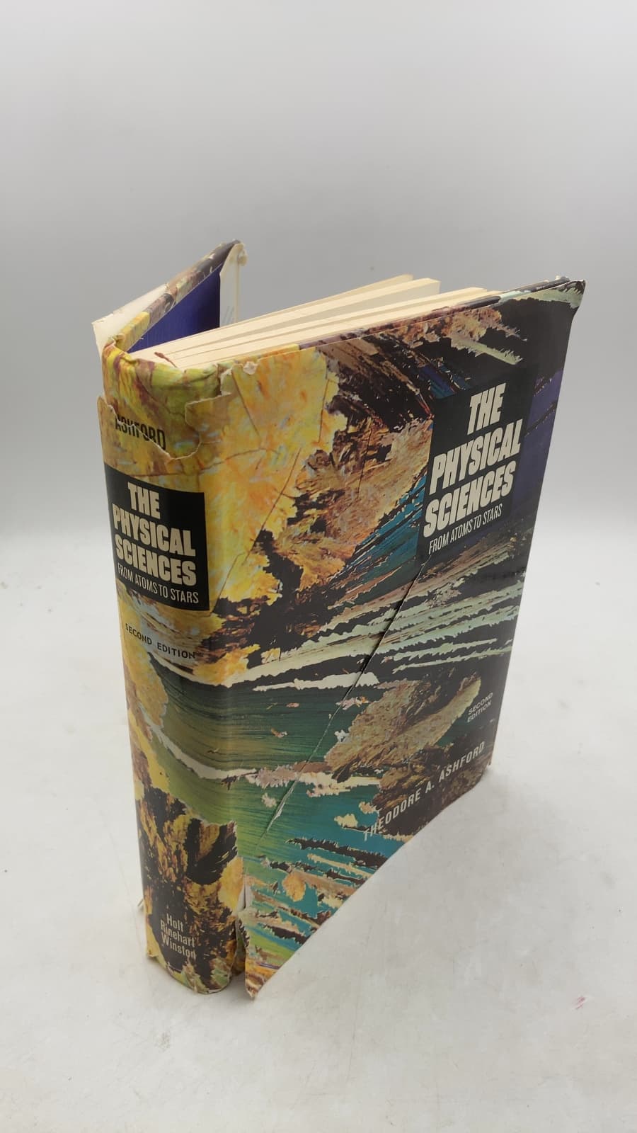 The Physical Sciences From Atoms to Stars by Theodore Askounes Ashford - front cover