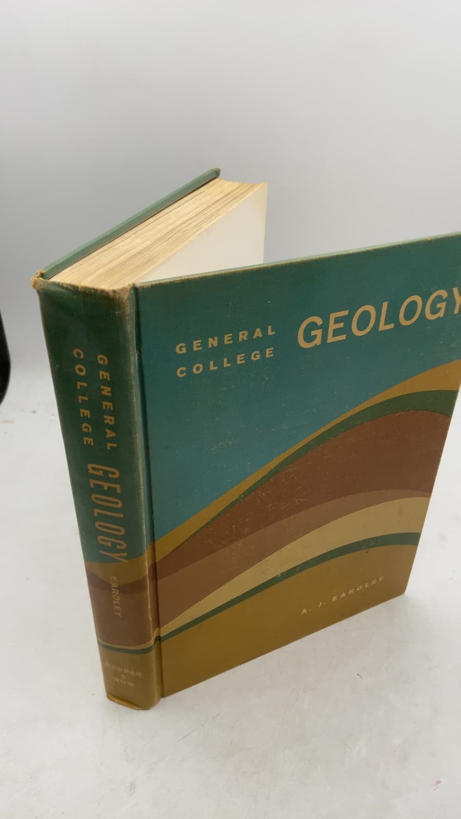 General College Geology by A. J. Eardley - front cover