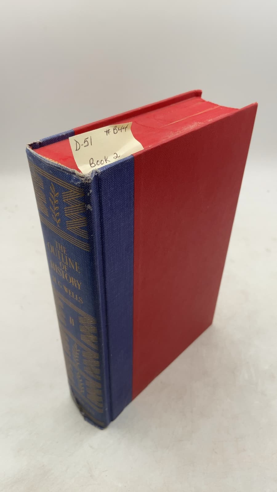 The Outline of History: Being a Plain History of Life and Mankind, Volume II by H. G. Wells - front cover