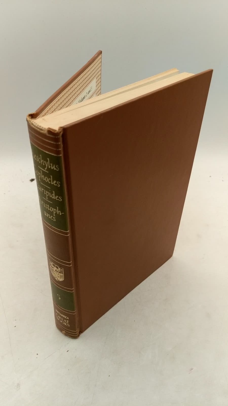 Great Books of the Western World, Vol. 5: Aeschylus, Sophocles, Euripides, Aristophanes