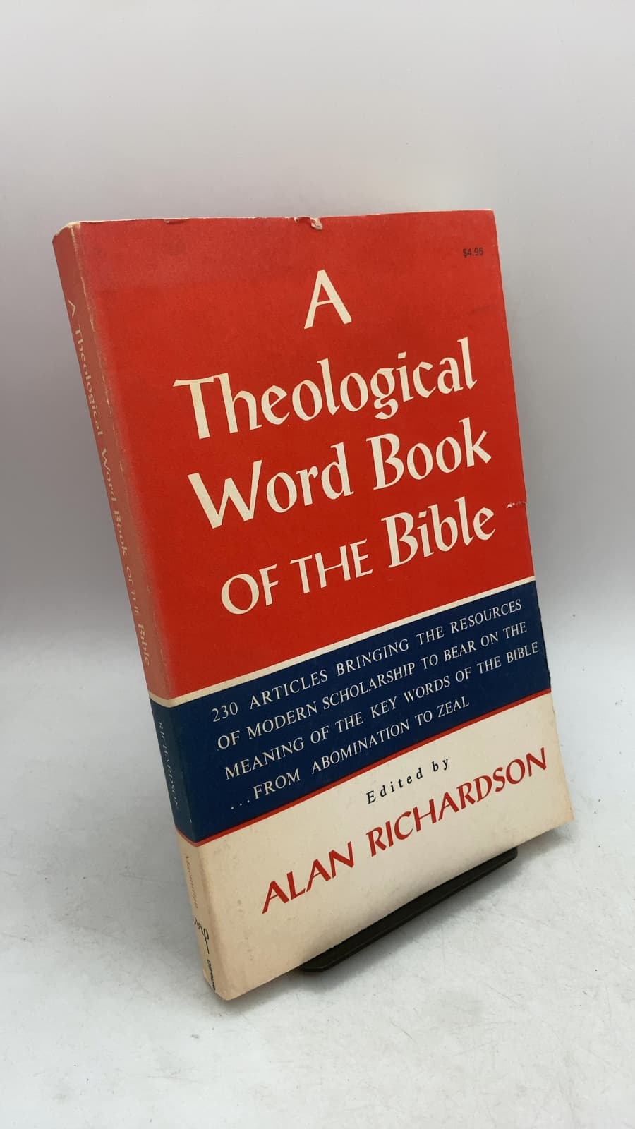 A Theological Word Book of the Bible by Alan Richardson - front cover